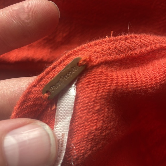 Free People orange mini dress - Picture 5 of 7